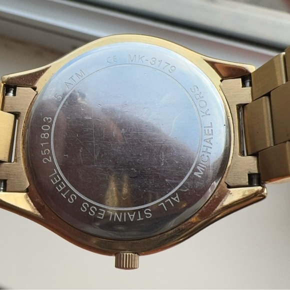 Slim Runway Gold-Tone Stainless Steel Watch - Picture 9 of 14